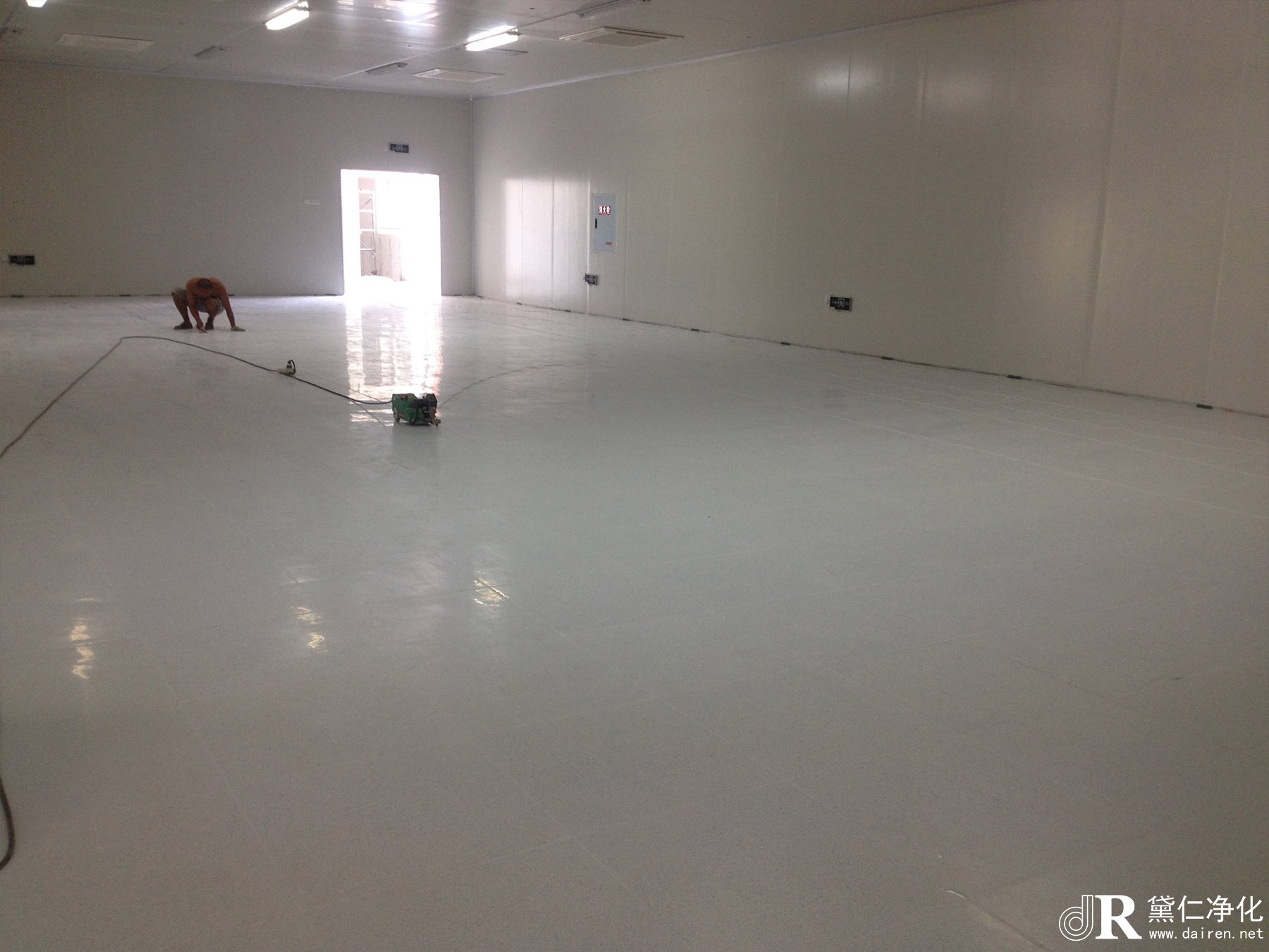 上海松江區電子廠車間裝修案例