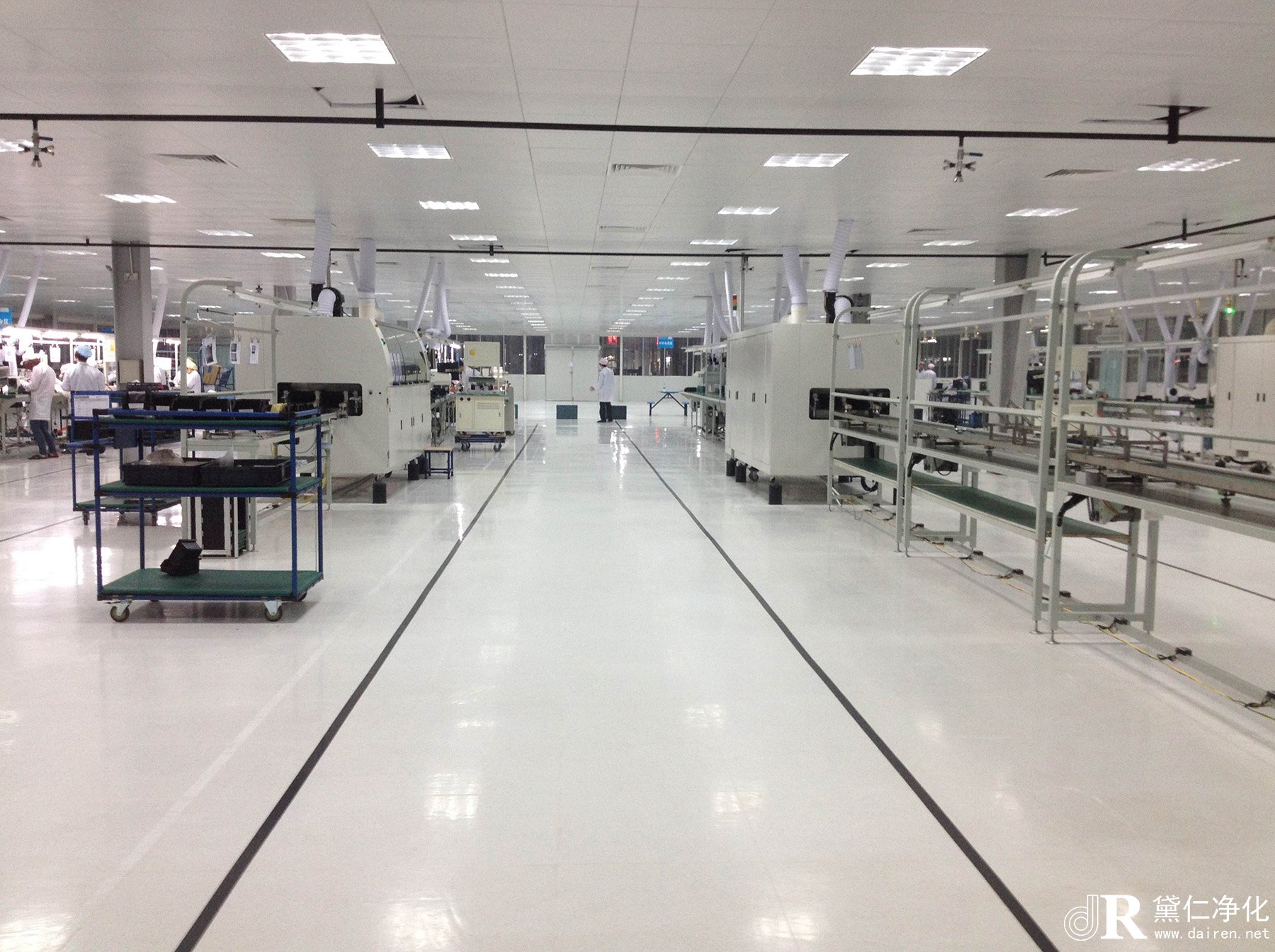 昆山電子無(wú)塵車(chē)間裝修設(shè)計(jì)案例